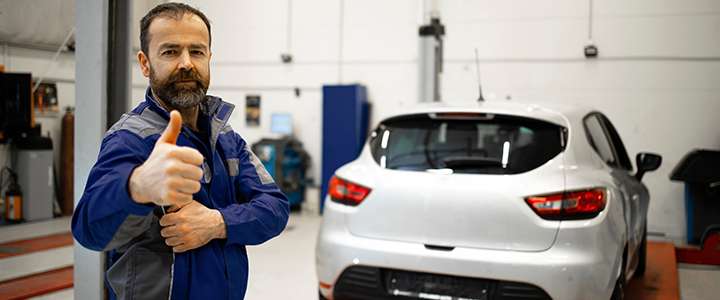 רכב שעבר טיפול